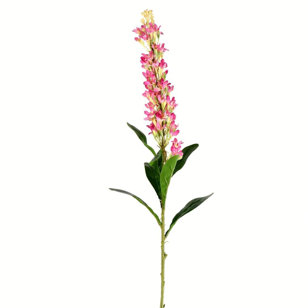 5621 37" Artificial Mauve Hyacinth Stem, Set of 3